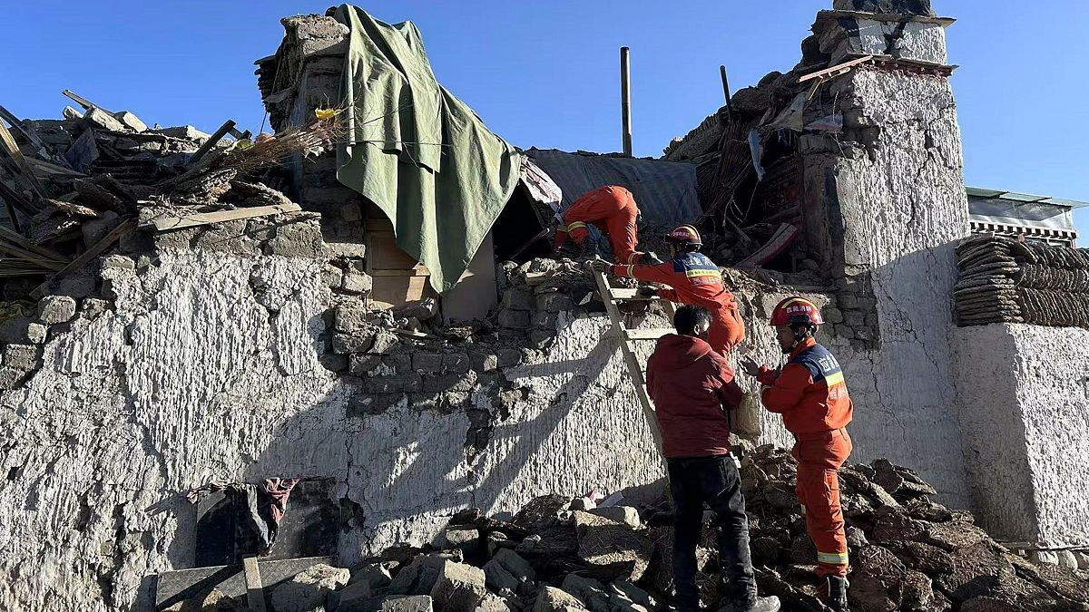 तिब्ब्त भूकम्पमा ९५ जनाको मृत्यु, १३० घाईते