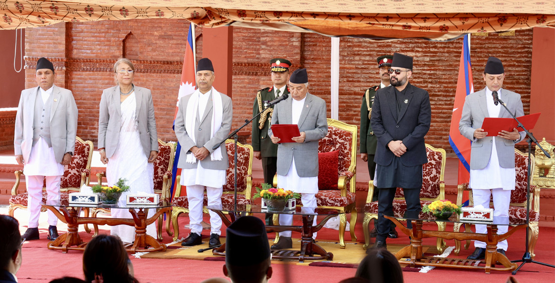 नवनिर्वाचित सभामुख डोलप्रसाद अर्यालले शपथ ग्रहण गरे